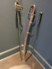Three Antique Swords One with Sheaf, One Display & One without Sheaf. - 3