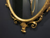 Giltwood and Carton-Pierre 'Robert Adam' Period Dressed, Oval Looking Glass, English, Circa 1790. Size H127 x W69cm. - 3