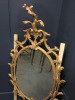 Giltwood Ornate Framed Oval Mirror. Size H120 x W68cm. - 2