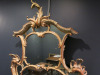 Carved Wood Water-Gilt and Painted Borderless Mirror, in the Manner of Linnell, English, Circa 1760. Size H160 x W79cm. - 3