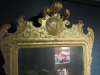 Antique Giltwood Ornate Carved Bevel Edge Mirror with Seashell Detail. Size H122 x W70cm. - 2