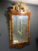Mahogany and Gilt 'William Kent' Period Looking Glass, British, Circa 1740. Size H123 x W63cm.