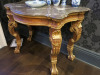 A Pair of Carved Wood Side Tables Faux Rosewood Painted with Original Marble Tops, English, Circa 1830. - 4