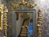 Giltwood & Painted Festoon in Five Sections, English, Circa 1860. Size H140 x W153cm.