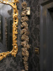 Giltwood & Painted Festoon in Five Sections, English, Circa 1860. Size H140 x W153cm. - 5