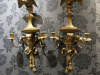 Pair of Giltwood Regency Period Wall Lights, British, Circa 1810, Featuring Eagles to Top. Size H69 x W33cm. - 3