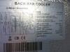 Back Bar Cooler, Single Door in Black. Model LG138H. Size (H) 90cm x (W) 60cm x (D) 50cm - 4