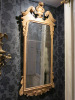 A 'William Kent' Period Gessowork Pier-Glass, English, Circa 1735. Retaining Original Gilding & Rare Original Diamond Cut and Bevelled Glass. Size H202 x W87cm.