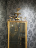 Giltwood 'Robert Adam 'Period Mirror, English, Circa 1780. Size H130 x W59cm. - 2