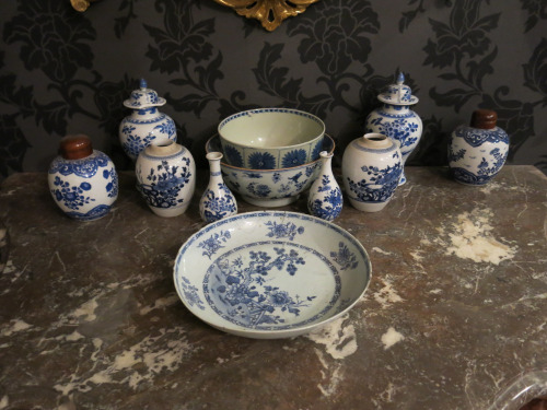 11 x Pieces of Blue & White China in Various Condition (As Viewed).