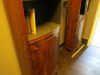 Assorted Brown Furniture to Include: 2 x Tall Bookcases, Side Unit with 2 Doors & 2 Draws, Side Unit with Door & 5 Draws and Antique Regency Style Chest of 4 Draws. - 6