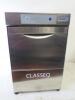Classeq G350 Glass Washer, S/N 40028947-1720