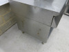 Mareno Open Stainless Steel Work Table. Size H90 x W80 x D90cm. - 5