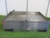 Parry Stainless Steel Counter Top Large Electric Griddle. Size H20 x W75 x D50cm.