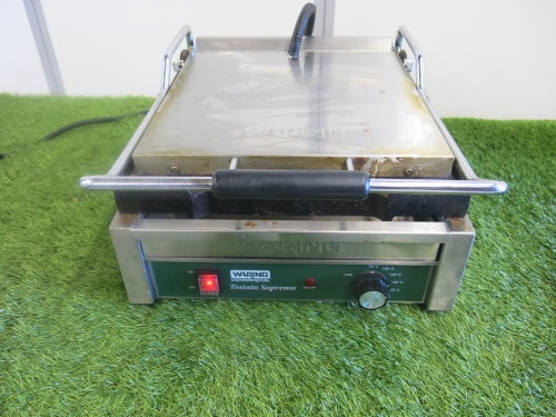 Waring Heavy Duty Large Contact Grill, Model WFG275K.