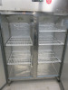 Polar G Series Double Door Upright Stainless Steel Refrigerator, Model G595-02, S/N 6163024. Size H200 x W134x D80cm. - 6