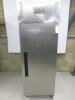 Polar G Series Single Door Upright Stainless Steel Freezer, Model G5932, S/N 957869. Size H200 x W134x D80cm.