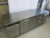 Foster Eco Pro G2 4 Door Refrigerated Prep Counter, Model EP1/4L, S/N E5423637. Size H87 x W232 x D70cm. NOTE: damage to outer housing. - 2