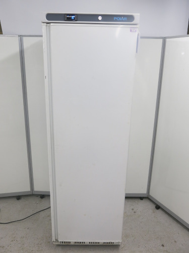 Polar C-Series Upright Single Door Refrigerator, Model CD612, S/N 21117731. Size H185 x W60 x D60cm.
