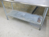 Stainless Steel Prep Table. Size H85 x W152 x D60cm. - 3