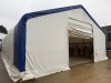 33 x 60 x 17ft Double Trussed Storage Tent with Strong PVC & Galvanised Steel Frame. 13 x 13ft Openings with Hand Braked Winch, Model RPW2200 Shutters. Fitted with Lighting & Power. NOTE: buyer will be required to supply relevant logistics, labour & trans - 4
