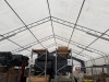33 x 60 x 17ft Double Trussed Storage Tent with Strong PVC & Galvanised Steel Frame. 13 x 13ft Openings with Hand Braked Winch, Model RPW2200 Shutters. Fitted with Lighting & Power. NOTE: buyer will be required to supply relevant logistics, labour & trans - 5