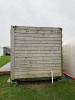3 x 20ft Lined & Insulated, Cladded Site Containers/Cabins with Canteen, Changing Room & Store Room with Side Doors, Windows, 240v Power, Lighting & Sockets. Includes Contents of Changing Room & Canteen with Appliances, Tables, Chairs, Lockers Etc. (Exclu - 15