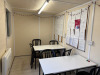 3 x 20ft Lined & Insulated, Cladded Site Containers/Cabins with Canteen, Changing Room & Store Room with Side Doors, Windows, 240v Power, Lighting & Sockets. Includes Contents of Changing Room & Canteen with Appliances, Tables, Chairs, Lockers Etc. (Exclu - 18