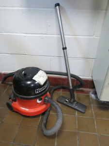 Numatic Vacuum, Model NRV240-11 with Hose & Attachments/Brushes.