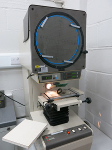 Mitutoyo Optical Profile Projector, Shadowgraph, Model PJ300, S/N 210246.