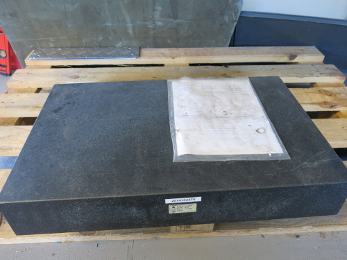 Granite Testing Block. Size H10 x 400 x 630mm.