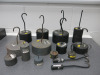 16 x Testing Hanging Weights.