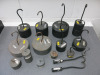 16 x Testing Hanging Weights. - 2