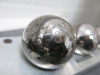 Set of 7 Weighted Steel Calibration Balls on Stand. - 3
