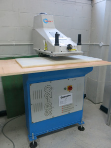 Samco SB20 Platten Press, M/C No G35152, 3 Phase, DOM 1993.