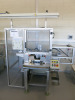 5 Station Powder Puff Production Line Machines to Include: 1 x Semi Auto Puff Assembly Machine A/F (Part Stripped Requires Commissioning), 1 x Multi-Welder Machine for Multi Purpose Print, Cut and Place Ribbon, Ultrasonic Ribbon Welding & Automatic Puff E - 3