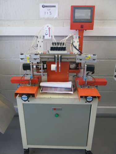 Crest Foam Twin Head Buffing Machine, Mobile with TouchWin.