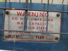 Keetona 1200mm Electric Operated Treadle Guillotine, S/N G48084, Year 1968. - 4