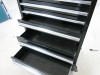 Max 7 Drawer Mobile Tool Cabinet in Black. - 3