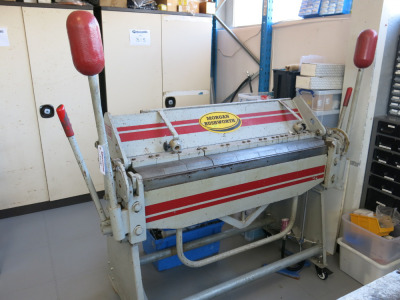 Morgan Rushworth BP50/16 1200mm Box Pan Folding Machine with Fitted Tooling.