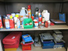 Two Door Metal Cupboard & Contents Including Safety Harnesses, Grinding Discs, Boxes of Assorted Screws and Fixings. - 2