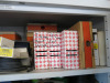2 x Grey Metal 2 Door Metal Cupboards with Contents to Include: Reels of Wire, Connectors, Sleeving, Cables Etc (As Viewed/Pictured). - 4