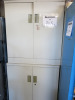 2 x Grey Metal 2 Door Metal Cupboards with Contents to Include: Reels of Wire, Connectors, Sleeving, Cables Etc (As Viewed/Pictured). - 7