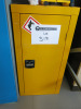 Single Door Hazardous COSHH Cabinet. Size 90 x 45 x 45cm.