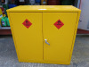 2 Door Hazardous COSHH Cabinet. Size H92 x W92 x D46cm.