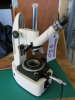 Radical Toolmakers Microscope, Model RTM-500, with Manual, Accessories, Cover & Wood Cabinet. - 4