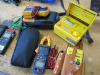 6 x Electrical Testing Units to Include: AC Clamp Meter, Robin Loop Tester, 2 x Fluke Multimeters, Temperature Probe and Discharge Lamp Tester (As Viewed). - 2