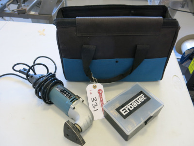 Erbaur Multicutter, Model ERB474HTL in Carry Bag with Accessories.