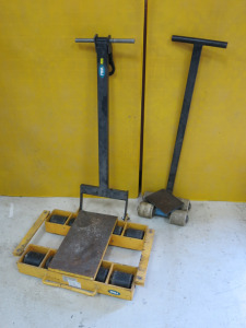 2 x Sets Steerable Machine Skates to Include: W&J Steerable Skates, Model ST60 & 1 x Other.
