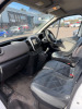 NY15 JNJ: (2015) Renault Traffic LL29 Business DCI Crew Cab Van in White. Diesel, 1598cc, Mileage 135,957, MOT Expires November 2026. Comes with 1 x Key and V5 Document. NOTE: battery may require re-charge or replacement, engine management light showing a - 12